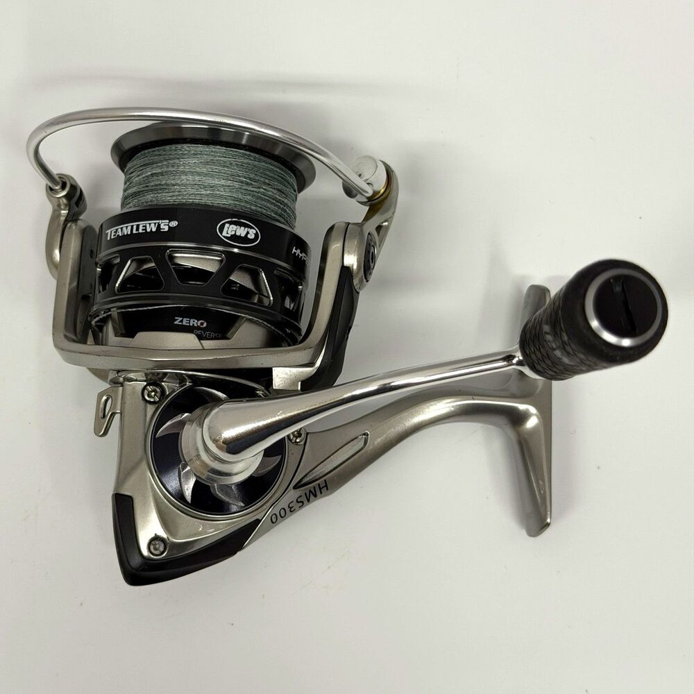 Lew’s HyperMag HMS300 Spinning Reel 300 6.2:1 11 Bearing Magnesium Freshwater